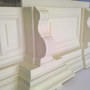 Foam architectural molding - 5 axis CNC