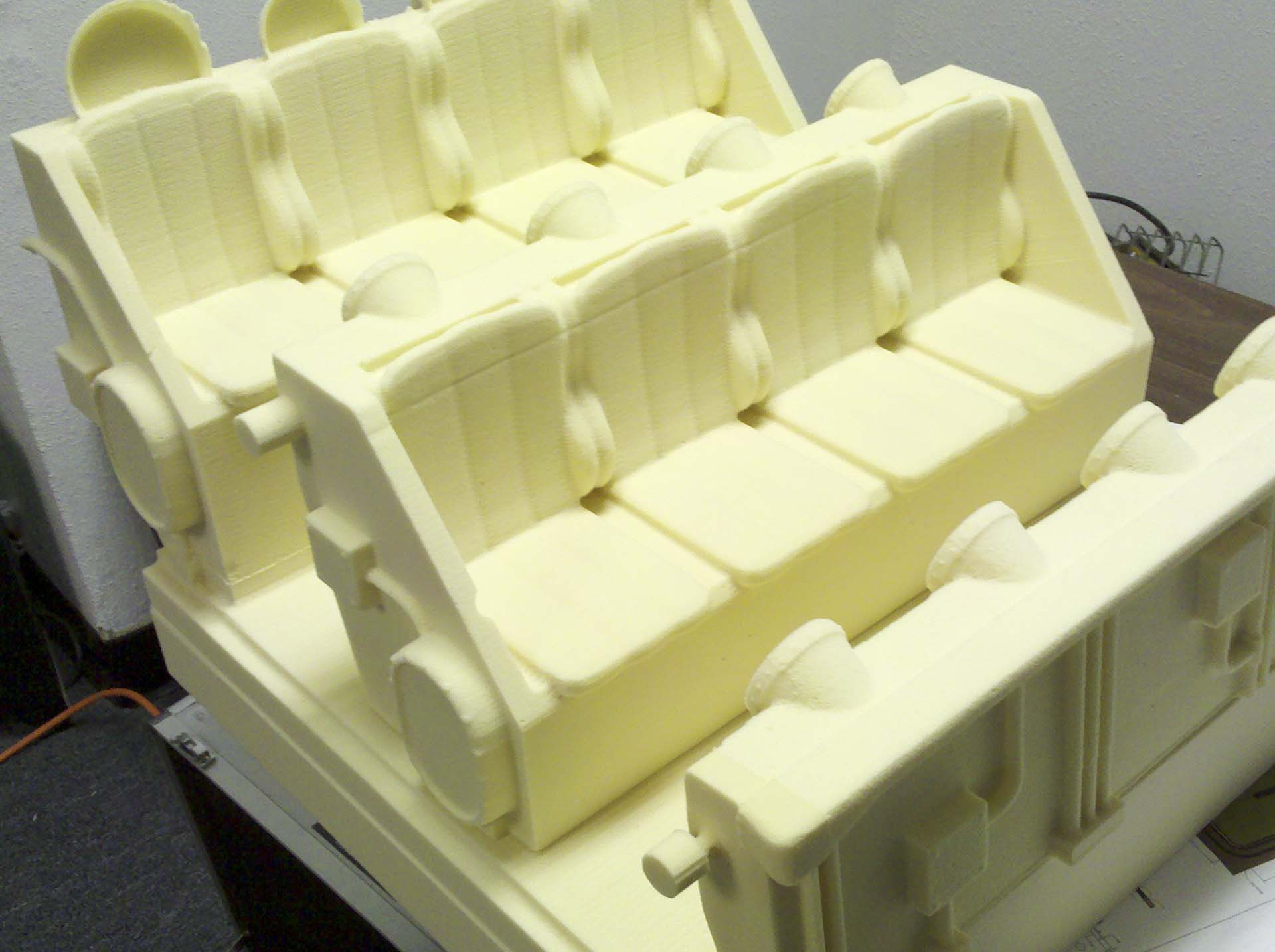 Foam prototype - 5 axis CNC