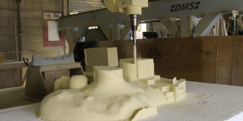 machinging foam prototype